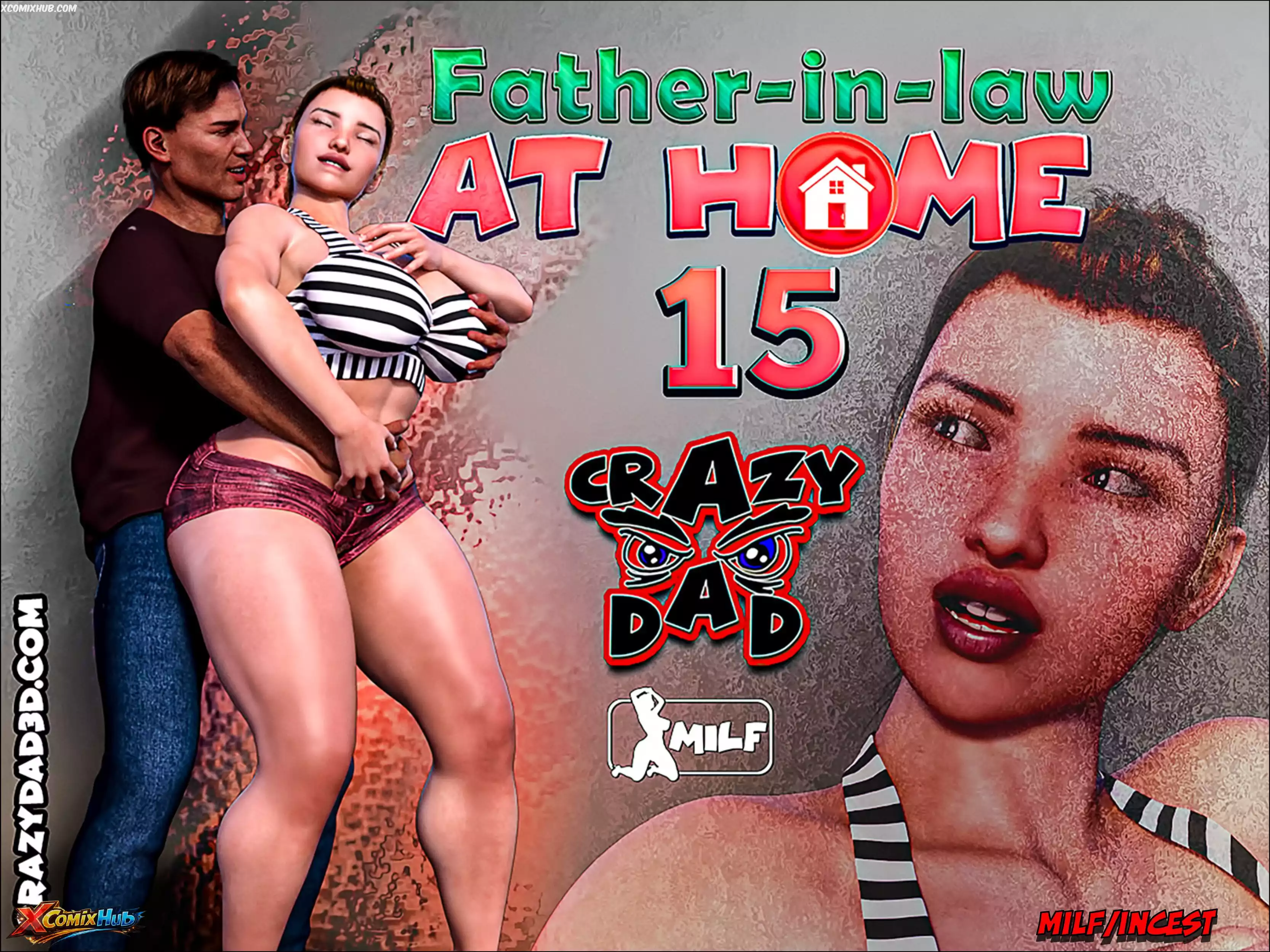 Father In Law At Home Chapter 15 Crazydad3d 001 Comic Page 1